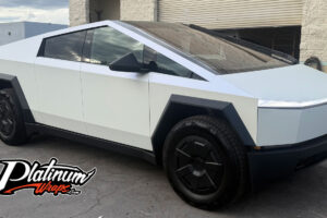 Cybertruck White Wrap