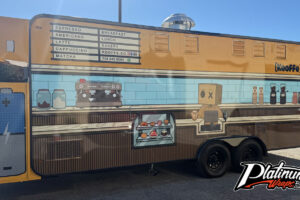 Coffee Trailer Wrap