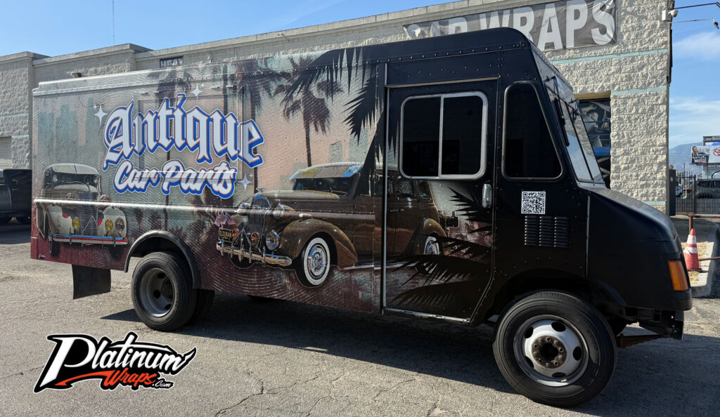 Antique Car Parts Wrap