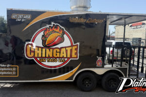 Taco Food Trailer Wrap