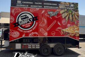 Taco Food Trailer Wrap