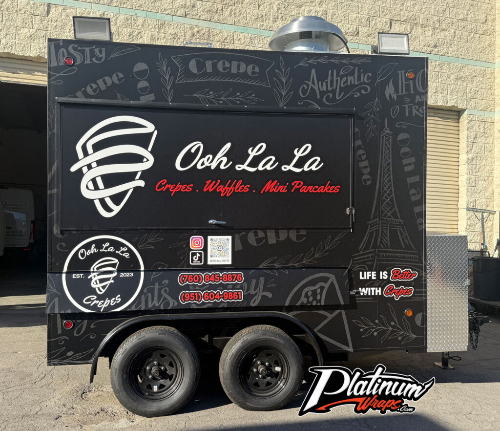 Crepe Trailer Wrap