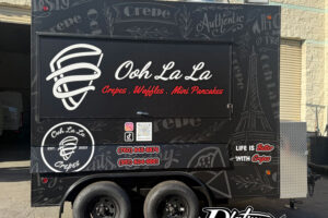 Crepe Trailer Wrap