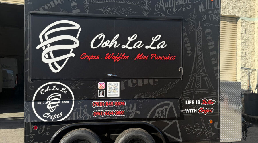 Crepe Trailer Wrap