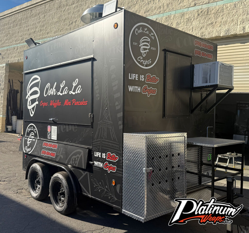 Crepe Trailer Wrap