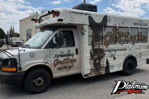 Dog Grooming Bus Wrap