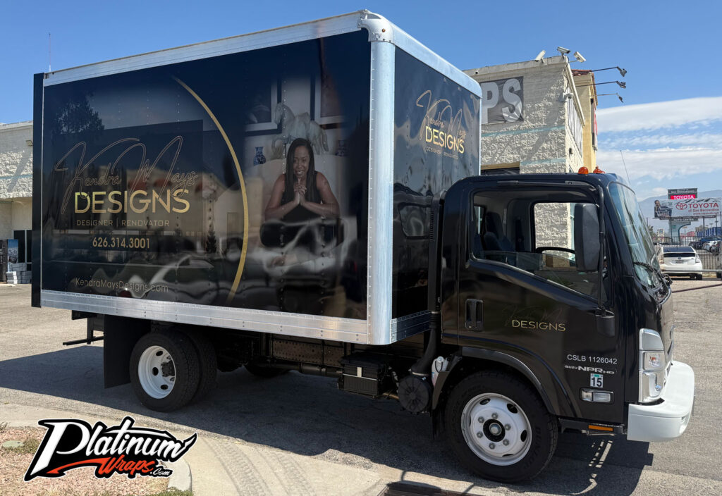 Interior Design Boxtruck Wrap