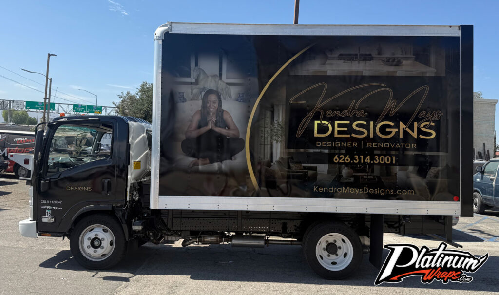 Interior Design Boxtruck Wrap