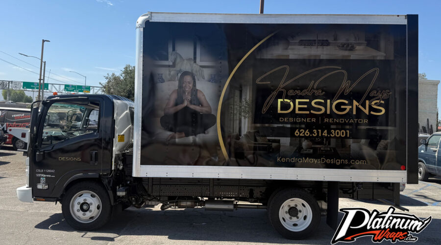 Interior Design Boxtruck Wrap