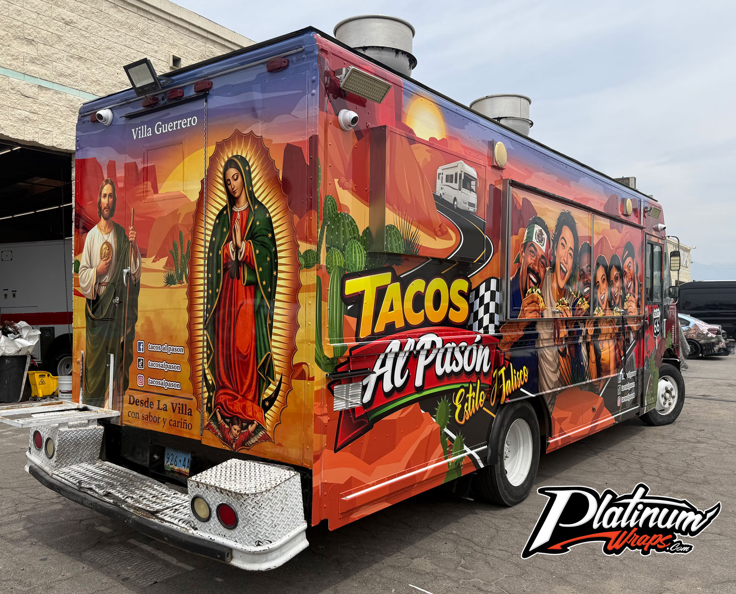 Taco Foodtruck Wrap
