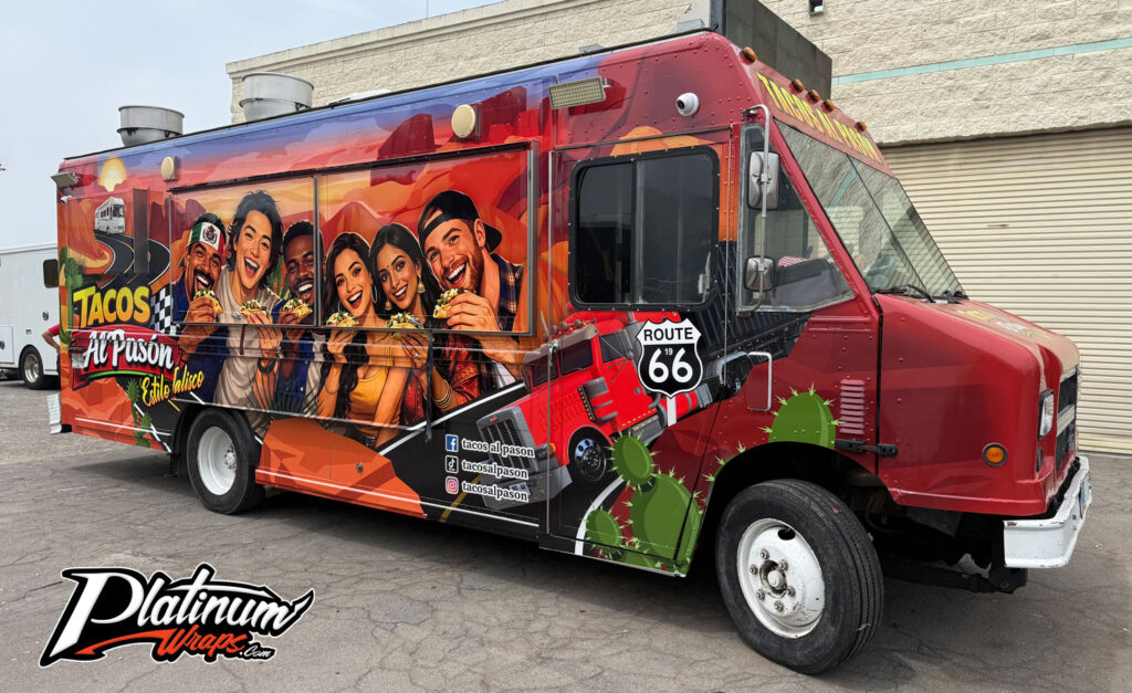 Taco Foodtruck Wrap