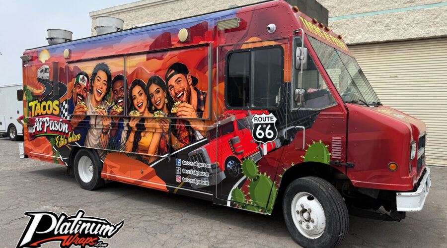 Taco Foodtruck Wrap