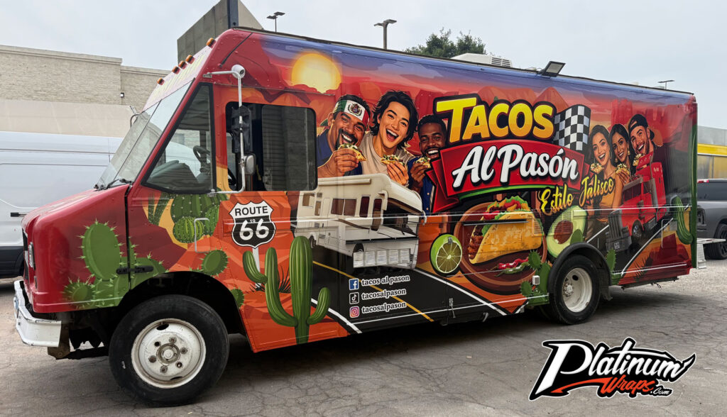 Taco Foodtruck Wrap