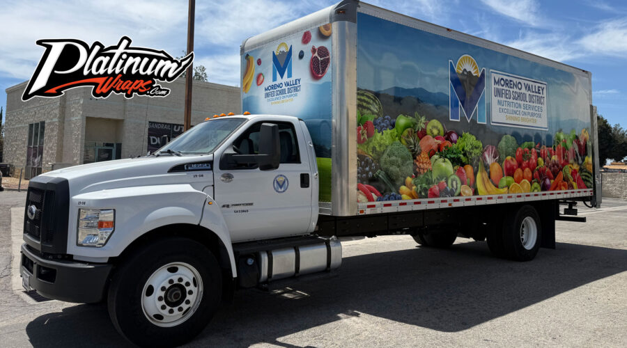 School District Boxtruck Wrap