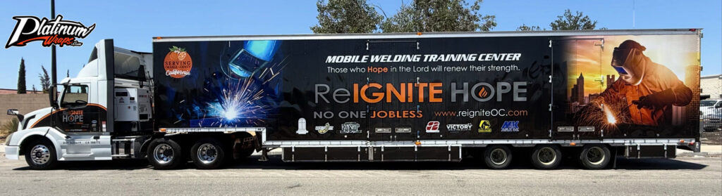 Semi Trailer Wrap