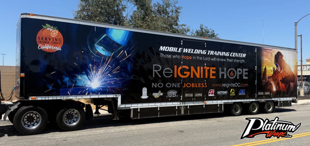 Semi Trailer Wrap