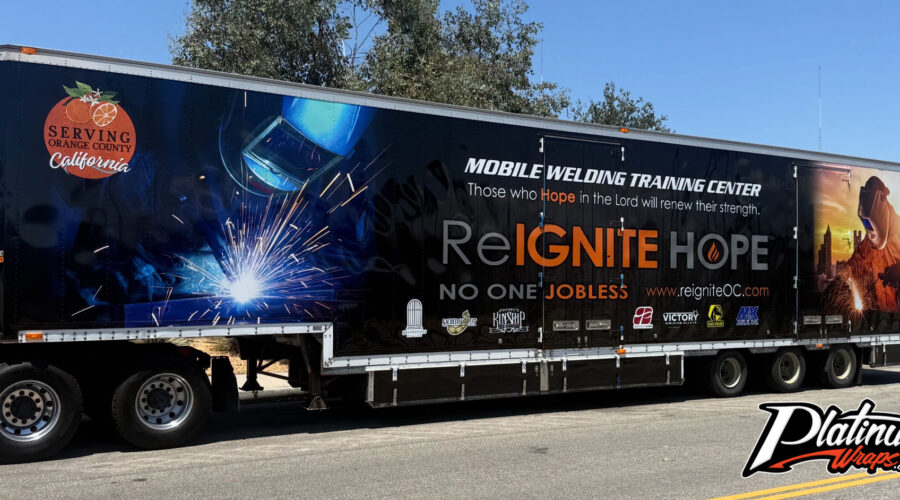 Semi Trailer Wrap