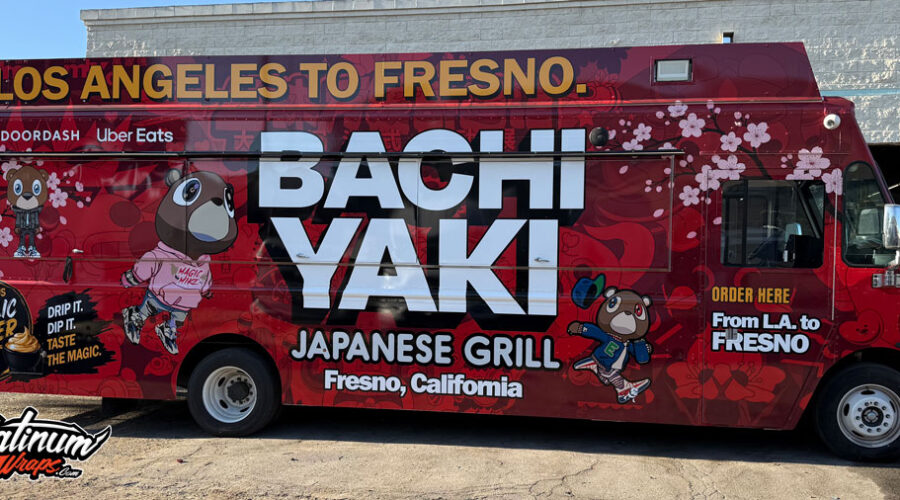 Hibachi Food Truck Wrap