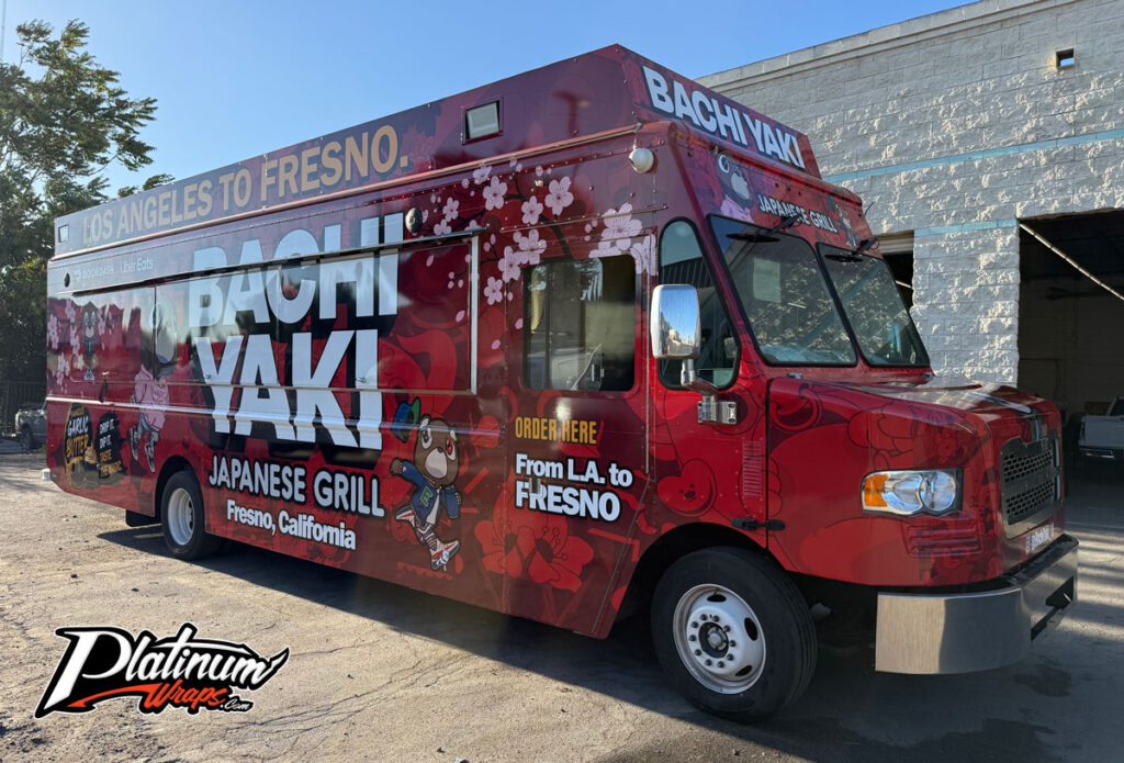 Hibachi Food Truck Wrap