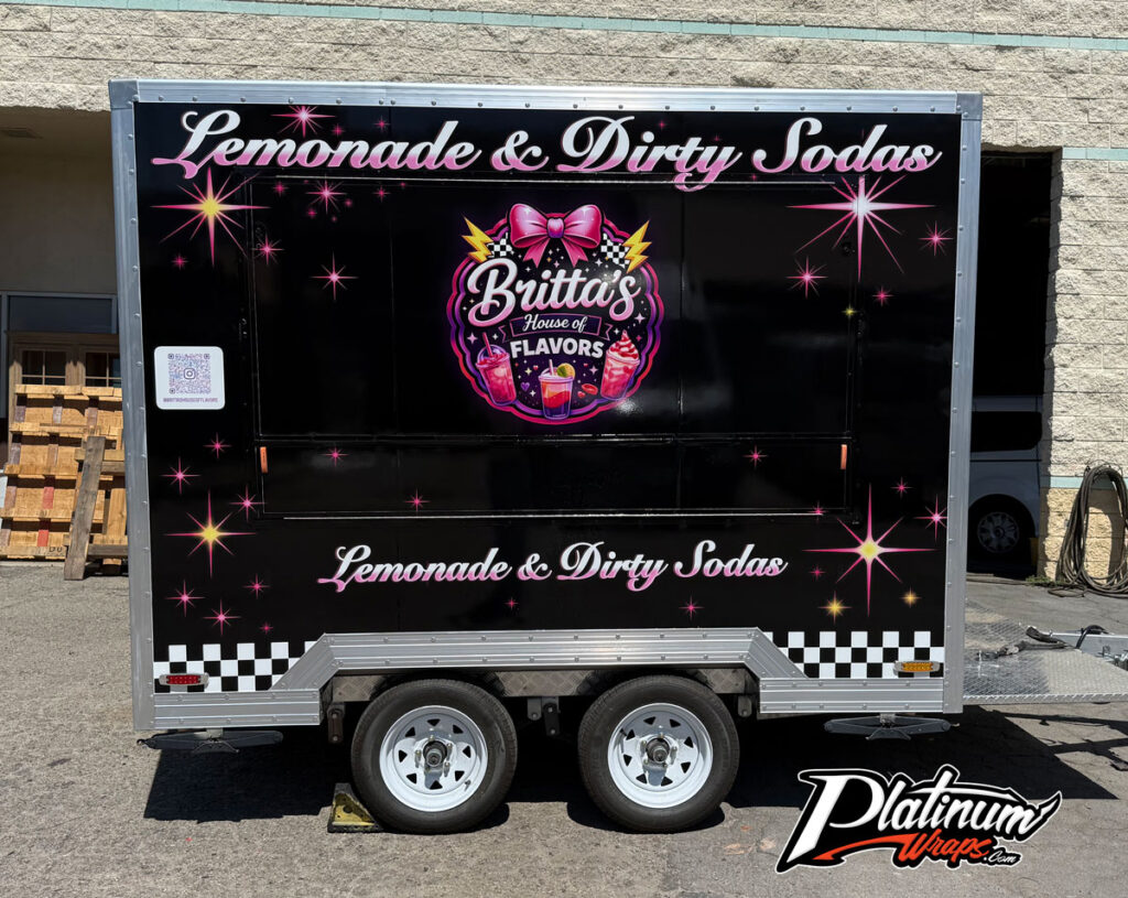 Lemonade Trailer Wrap