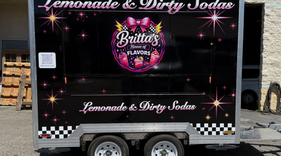 Lemonade Trailer Wrap