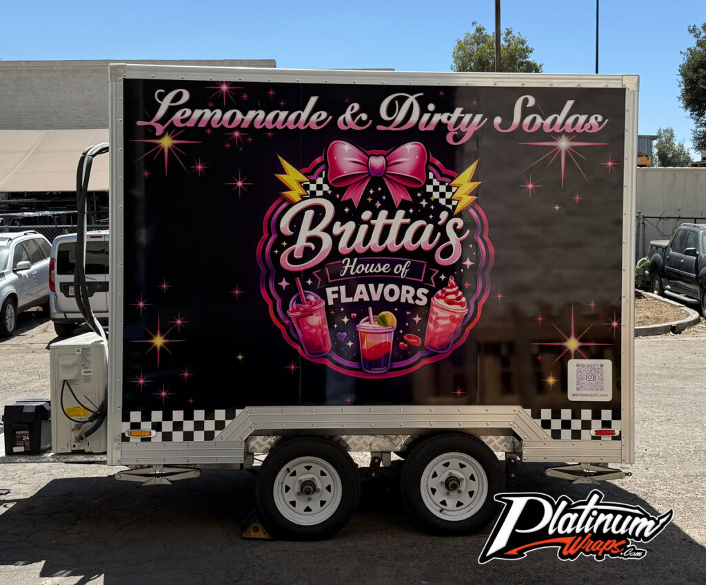 Lemonade Trailer Wrap